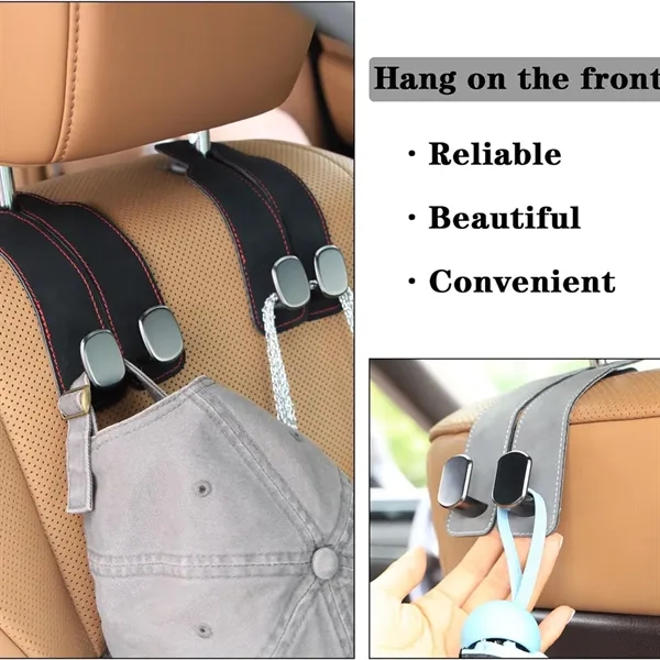 Car Seat Hooks for Headrest - Car Seat Hooks for Headrest - Image 1 of 4