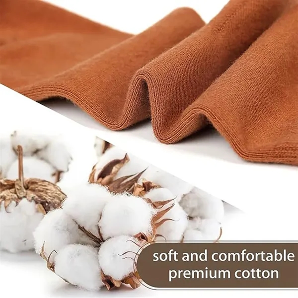 Cotton Blend , Seamless Comfort Socks, Soft Casual Wear - Cotton Blend , Seamless Comfort Socks, Soft Casual Wear - Image 1 of 4