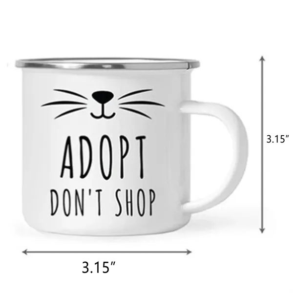 12oz Enamel Portable Campfire Camp Mug - 12oz Enamel Portable Campfire Camp Mug - Image 1 of 1