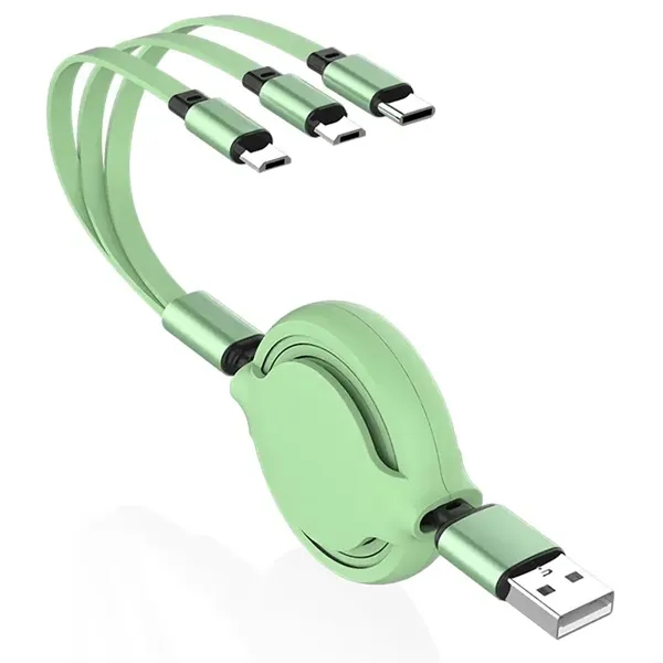 Retractable 3 in 1 Multiple Charging Cord Holiday Travel - Retractable 3 in 1 Multiple Charging Cord Holiday Travel - Image 9 of 9