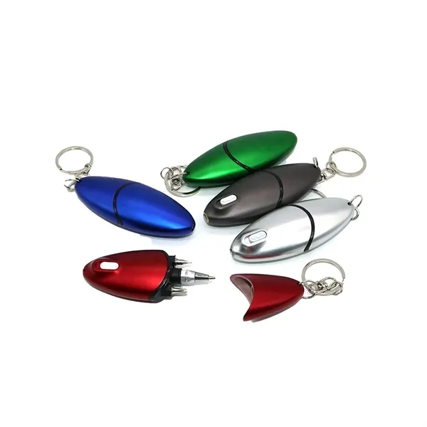 Multifunctional Pen with Stylus and Writing Tools - Multifunctional Pen with Stylus and Writing Tools - Image 2 of 3