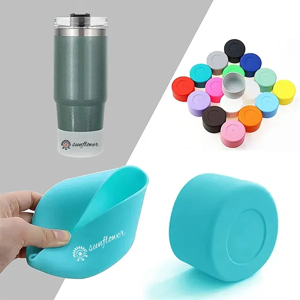 Silicone Insulated Mug Sleeve - Silicone Insulated Mug Sleeve - Image 0 of 8