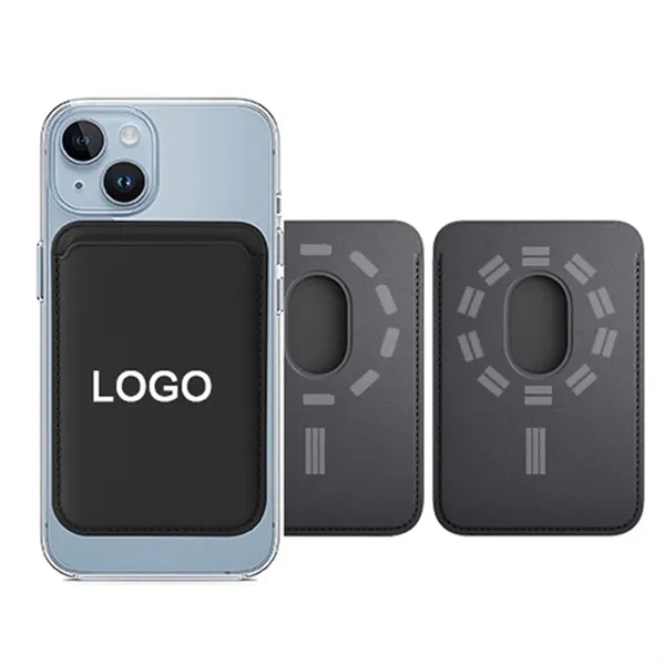 Pu Magnetic Card Holder - Pu Magnetic Card Holder - Image 0 of 4