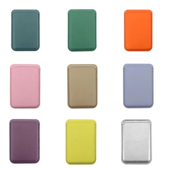 Pu Magnetic Card Holder - Pu Magnetic Card Holder - Image 2 of 4