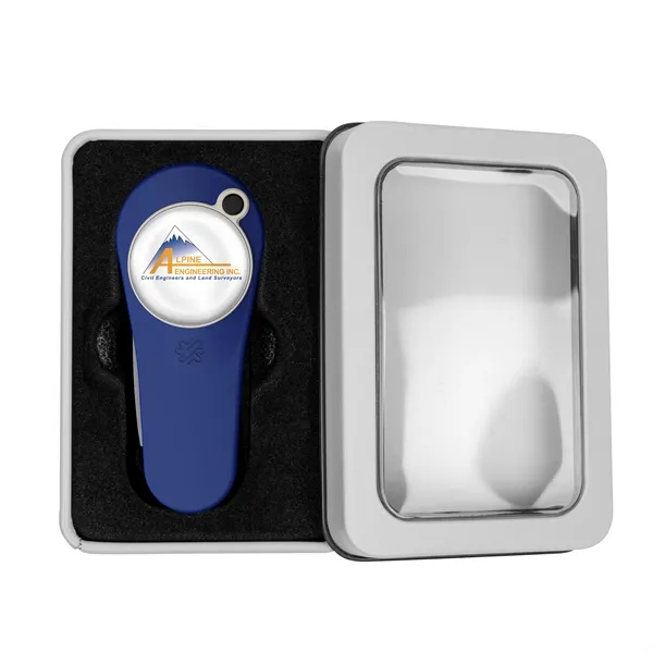 Pitchfix Original 2.5 Golf Divot Tool in Window Tin - Pitchfix Original 2.5 Golf Divot Tool in Window Tin - Image 4 of 10