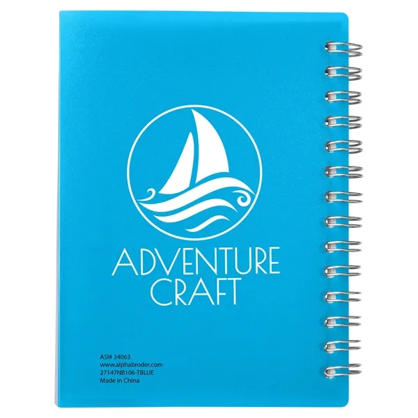 Prime Line Curve Medium Spiral Notebook 4.25" X 5.25" - Prime Line Curve Medium Spiral Notebook 4.25" X 5.25" - Image 17 of 39