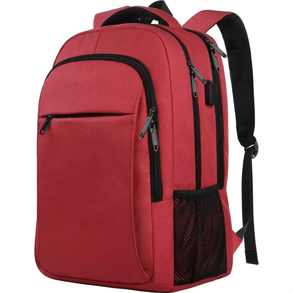 Custom Business Laptop USB Backpack
