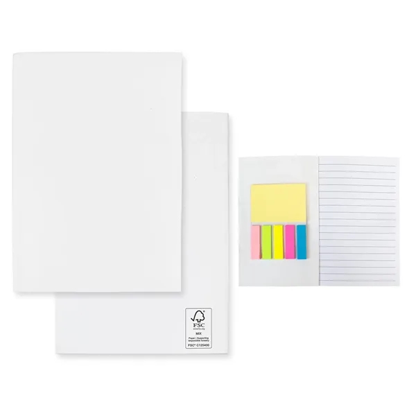 5" x 7" Perfect Paper Cover Sticky Notebook - 5" x 7" Perfect Paper Cover Sticky Notebook - Image 1 of 3