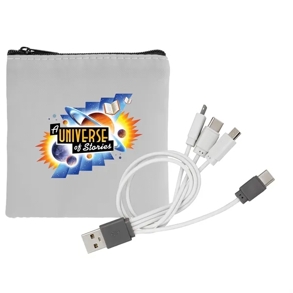 Colorful RPET Cable Pouch - Colorful RPET Cable Pouch - Image 14 of 19