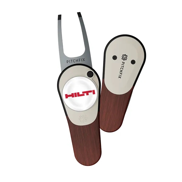 Pitchfix Woodie Golf Divot Repair Tool - Pitchfix Woodie Golf Divot Repair Tool - Image 6 of 15