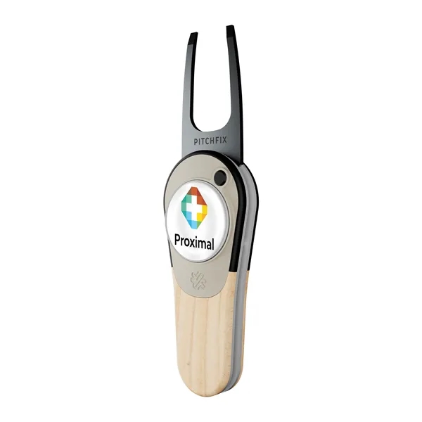 Pitchfix Woodie Golf Divot Repair Tool - Pitchfix Woodie Golf Divot Repair Tool - Image 8 of 15