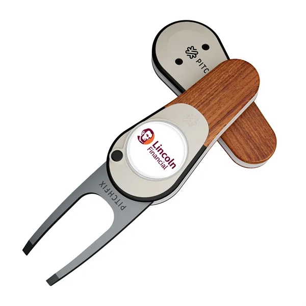 Pitchfix Woodie Golf Divot Repair Tool - Pitchfix Woodie Golf Divot Repair Tool - Image 9 of 15