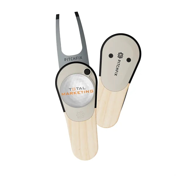 Pitchfix Woodie Golf Divot Repair Tool - Pitchfix Woodie Golf Divot Repair Tool - Image 13 of 15