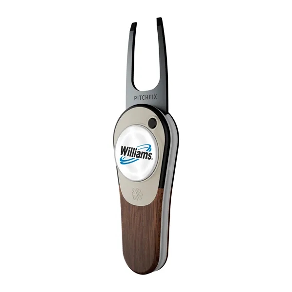 Pitchfix Woodie Golf Divot Repair Tool - Pitchfix Woodie Golf Divot Repair Tool - Image 14 of 15