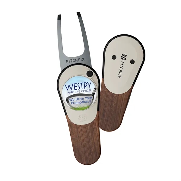 Pitchfix Woodie Golf Divot Repair Tool - Pitchfix Woodie Golf Divot Repair Tool - Image 15 of 15