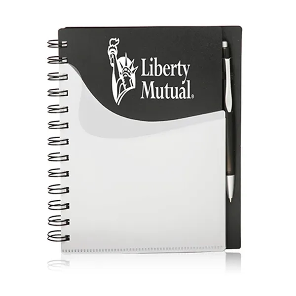 Spiral Notebooks with Front Pocket - Spiral Notebooks with Front Pocket - Image 2 of 2