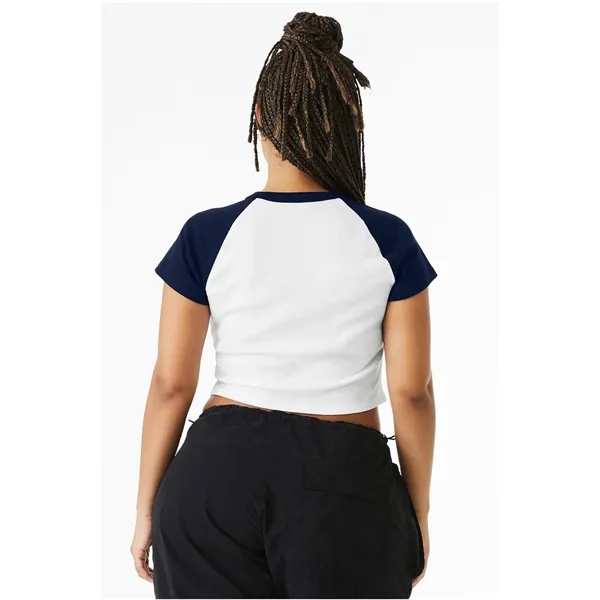 Bella + Canvas Ladies' Micro Ribbed Raglan Baby T-Shirt - Bella + Canvas Ladies' Micro Ribbed Raglan Baby T-Shirt - Image 39 of 58