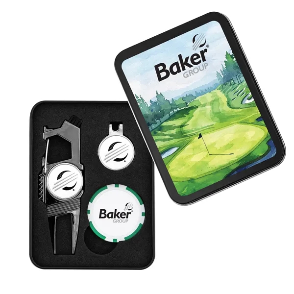 Golf n' Brew Divot Tool Set w/ Poker Chip - Golf n' Brew Divot Tool Set w/ Poker Chip - Image 4 of 7