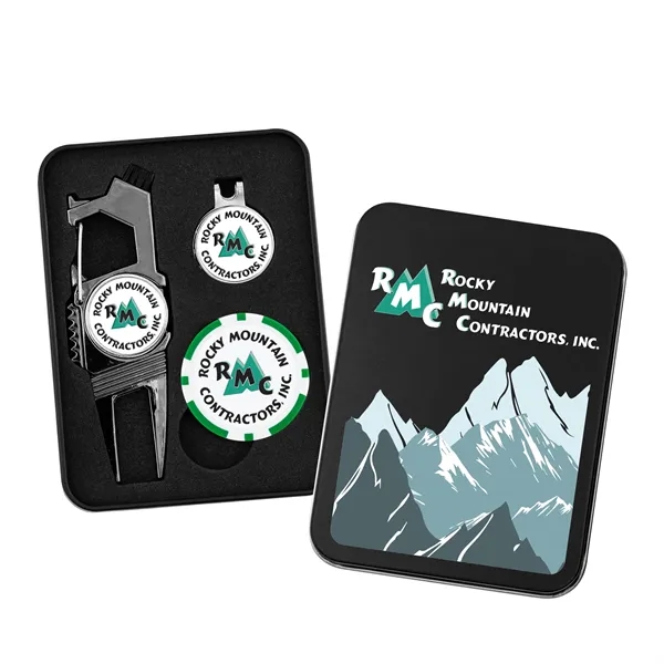 Golf n' Brew Divot Tool Set w/ Poker Chip - Golf n' Brew Divot Tool Set w/ Poker Chip - Image 6 of 7