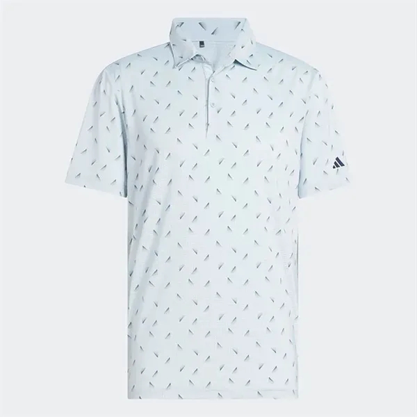 Adidas Ultimate365 Printed Slice Mesh Polo - Adidas Ultimate365 Printed Slice Mesh Polo - Image 4 of 6