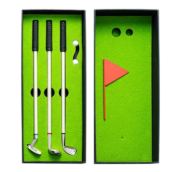Desktop Golf Pen Set - Desktop Golf Pen Set - Image 1 of 2