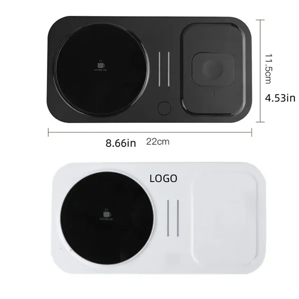 4 in 1 Phone Wireless Charger Drink Heating Warmer Magnetic - 4 in 1 Phone Wireless Charger Drink Heating Warmer Magnetic - Image 4 of 6