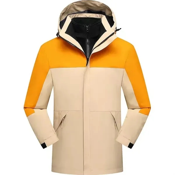 Detachable Windproof Snow Ski Jacket Winter Windbreaker - Detachable Windproof Snow Ski Jacket Winter Windbreaker - Image 2 of 12