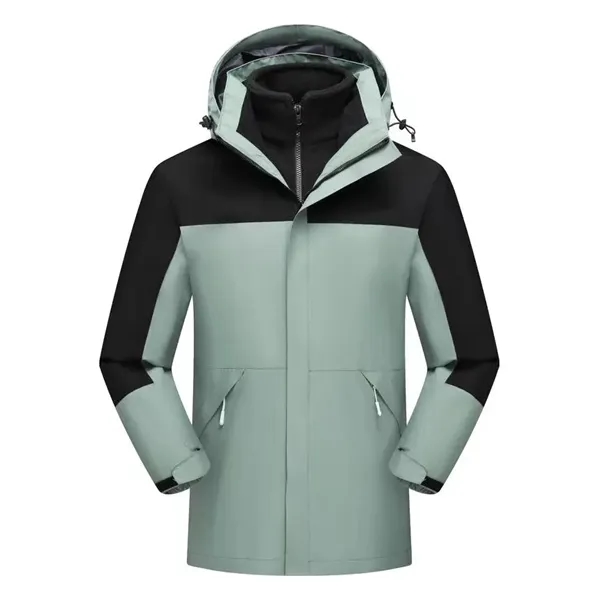 Detachable Windproof Snow Ski Jacket Winter Windbreaker - Detachable Windproof Snow Ski Jacket Winter Windbreaker - Image 4 of 12