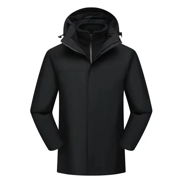 Detachable Windproof Snow Ski Jacket Winter Windbreaker - Detachable Windproof Snow Ski Jacket Winter Windbreaker - Image 9 of 12