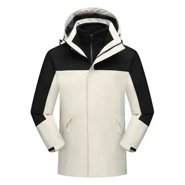 Detachable Windproof Snow Ski Jacket Winter Windbreaker - Detachable Windproof Snow Ski Jacket Winter Windbreaker - Image 10 of 12