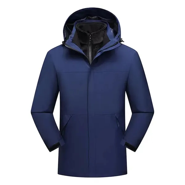 Detachable Windproof Snow Ski Jacket Winter Windbreaker - Detachable Windproof Snow Ski Jacket Winter Windbreaker - Image 11 of 12