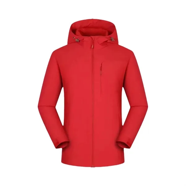 Lightweight Rain Jacket Waterproof Windbreaker for Men Women - Lightweight Rain Jacket Waterproof Windbreaker for Men Women - Image 1 of 11