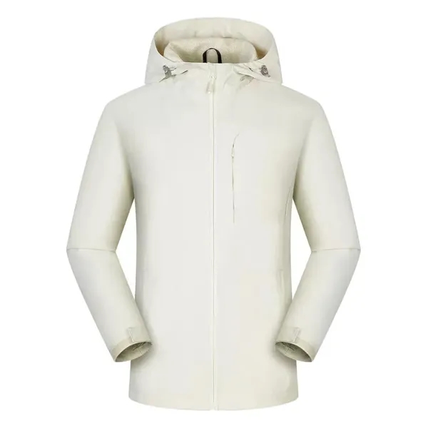 Lightweight Rain Jacket Waterproof Windbreaker for Men Women - Lightweight Rain Jacket Waterproof Windbreaker for Men Women - Image 5 of 11