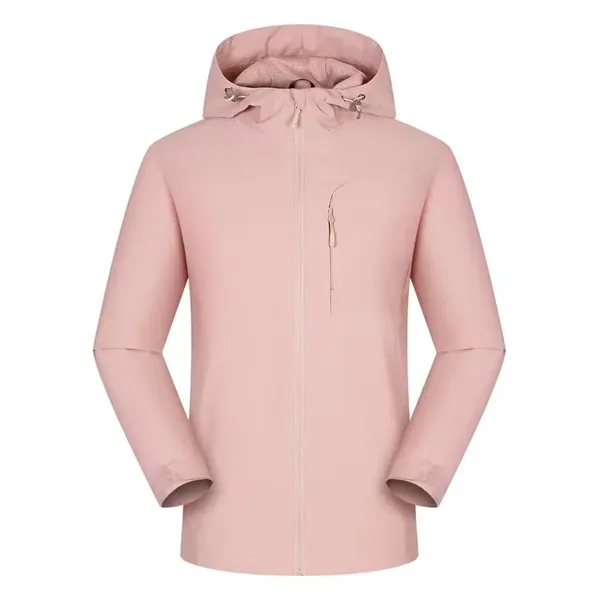 Lightweight Rain Jacket Waterproof Windbreaker for Men Women - Lightweight Rain Jacket Waterproof Windbreaker for Men Women - Image 6 of 11