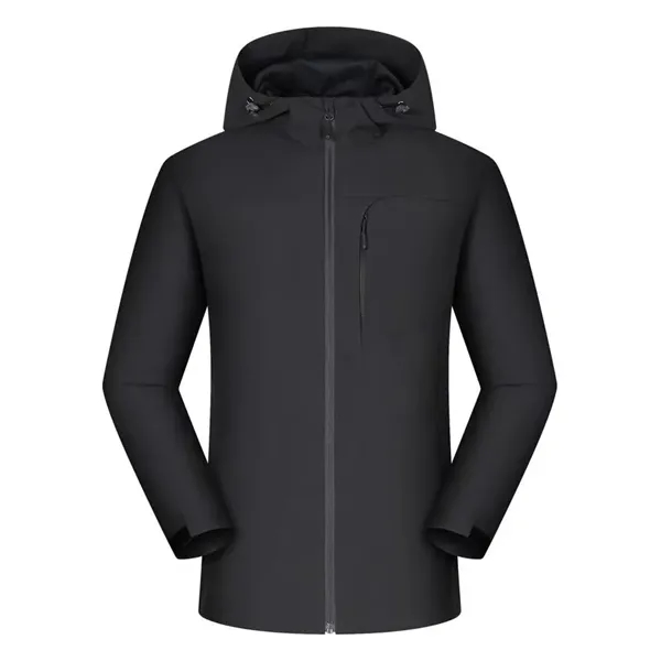 Lightweight Rain Jacket Waterproof Windbreaker for Men Women - Lightweight Rain Jacket Waterproof Windbreaker for Men Women - Image 3 of 11