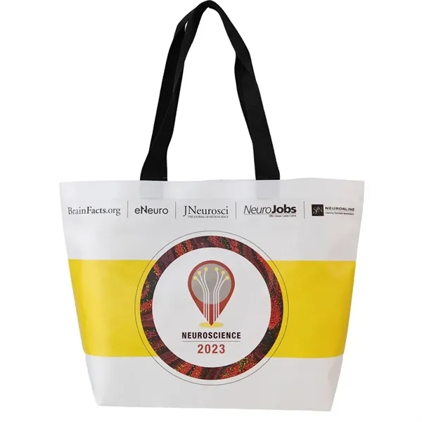 Full Color Non-Woven Travel Boat Tote Bag - Full Color Non-Woven Travel Boat Tote Bag - Image 1 of 1