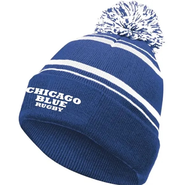 Knit Beanie with Pom-Pom - Knit Beanie with Pom-Pom - Image 1 of 1