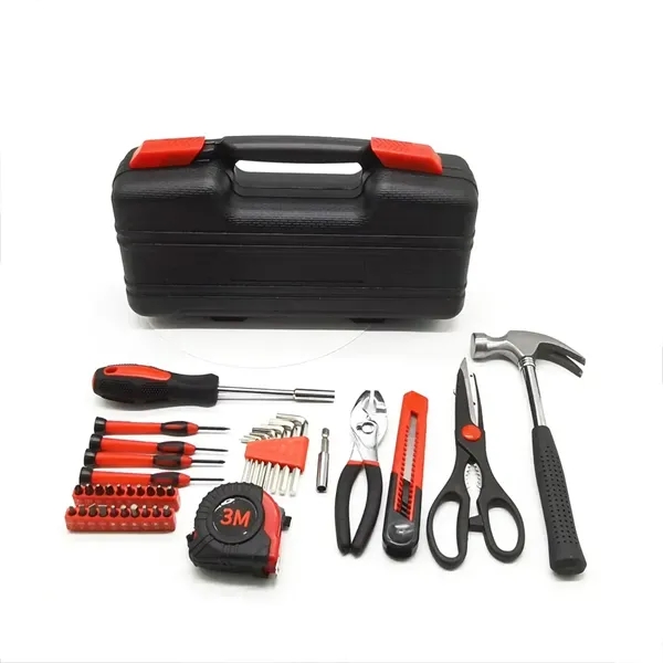 39pcs Tool Kit with Portable Toolbox - 39pcs Tool Kit with Portable Toolbox - Image 1 of 6