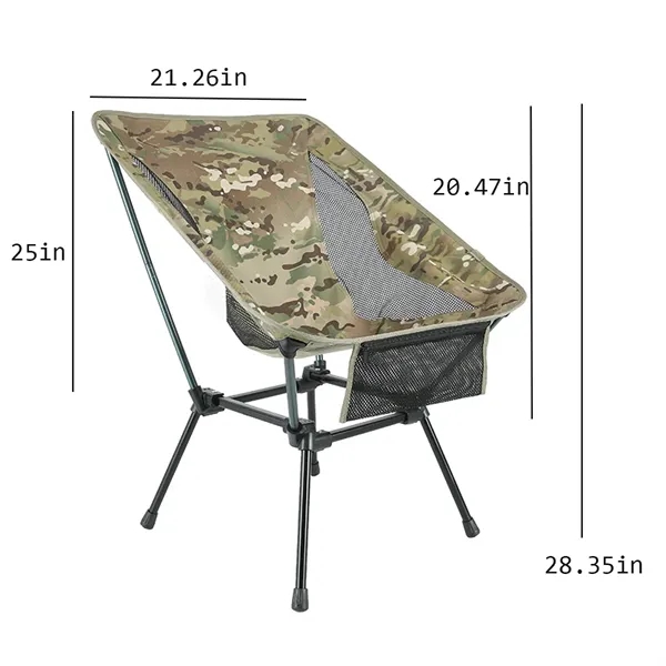 Hiking Camping Compact Backpacking Folding Packable Chairs - Hiking Camping Compact Backpacking Folding Packable Chairs - Image 1 of 5