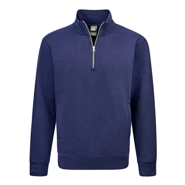 J. America Unisex BTB Fleece Quarter-Zip Sweatshirt - J. America Unisex BTB Fleece Quarter-Zip Sweatshirt - Image 2 of 8