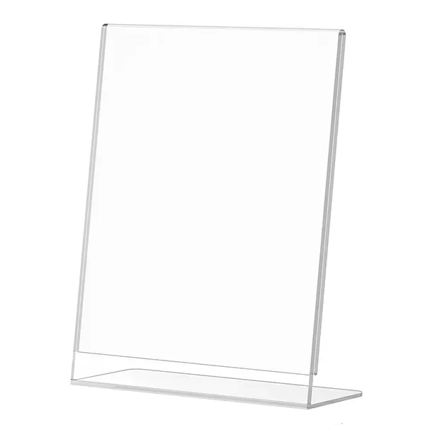 Clear Acrylic Sign Holder - Clear Acrylic Sign Holder - Image 4 of 5