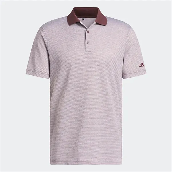 Adidas Ultimate365 Ottoman Stripe Polo - Adidas Ultimate365 Ottoman Stripe Polo - Image 5 of 6