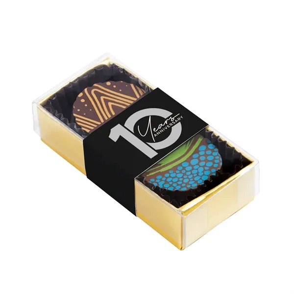 2-Piece Artisan Hand Painted Truffles - 2-Piece Artisan Hand Painted Truffles - Image 0 of 2