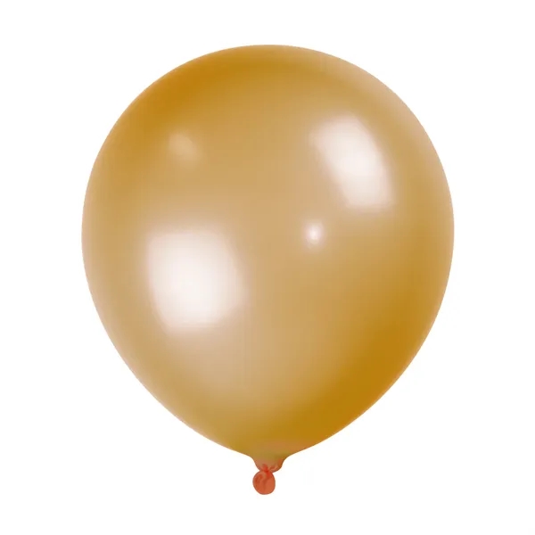 12" Metallic Latex Balloon - 12" Metallic Latex Balloon - Image 4 of 12