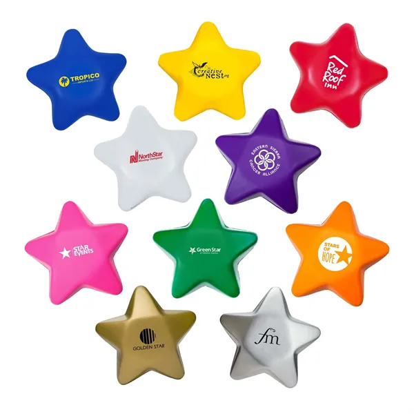 Star Stress Ball Reliever - Star Stress Ball Reliever - Image 0 of 10