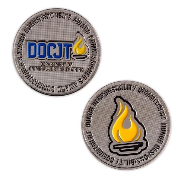 2.25" Zinc Challenge Coin (4 Colors on Both Sides) - 2.25" Zinc Challenge Coin (4 Colors on Both Sides) - Image 0 of 0