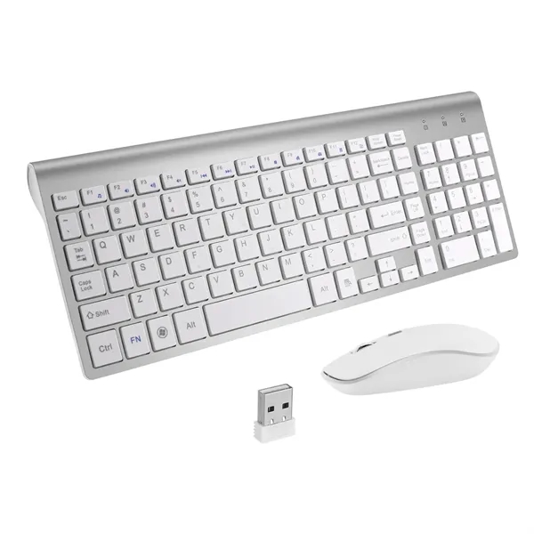 Wireless Keyboard And Slim Mouse Kit - Wireless Keyboard And Slim Mouse Kit - Image 0 of 2