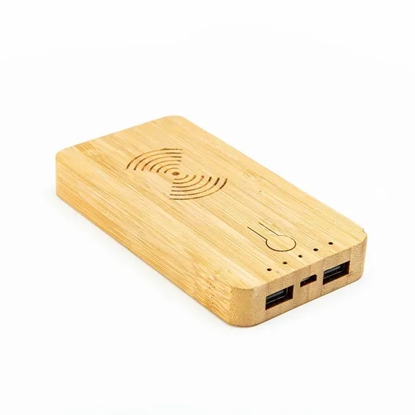 5000mAh Bamboo Power Bank - 5000mAh Bamboo Power Bank - Image 1 of 2