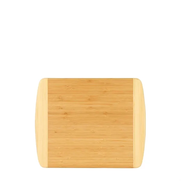 Bamboo Two Tone Cutting Board - Bamboo Two Tone Cutting Board - Image 1 of 2