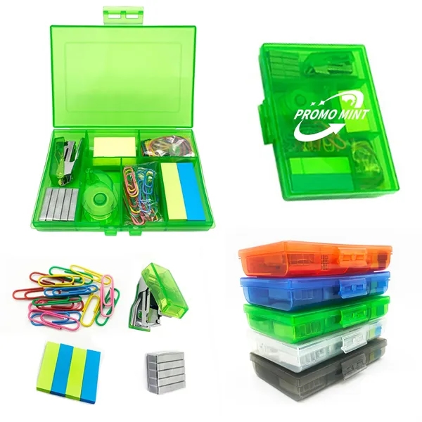 7 Piece Mini Business Office Learning Stationery Set - 7 Piece Mini Business Office Learning Stationery Set - Image 0 of 4